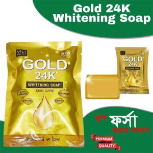 Gold 24k Whitening Soap