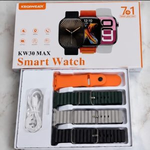 KEQIWEAR KW30 MAX Smart Watch 7+1 Strap Edition