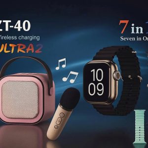 ZT-40 Smart Watch & K12 Bluetooth Speaker Combo
